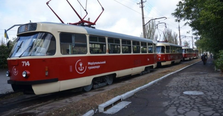 В Мариуполе трамваи временно изменят маршруты