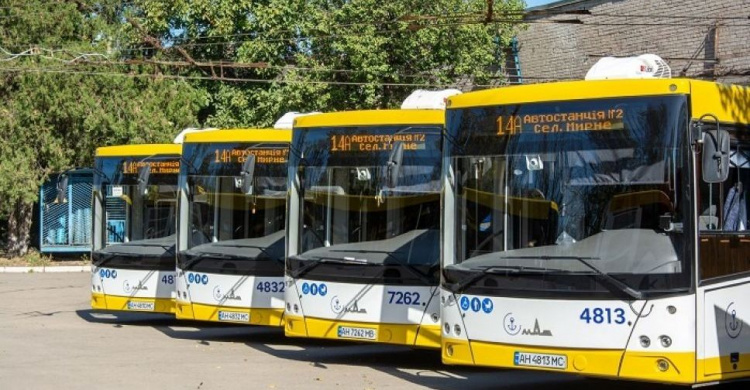Транспортная стратегия в деле: в Мариуполе открыли новые маршруты и полностью обновили троллейбусный парк
