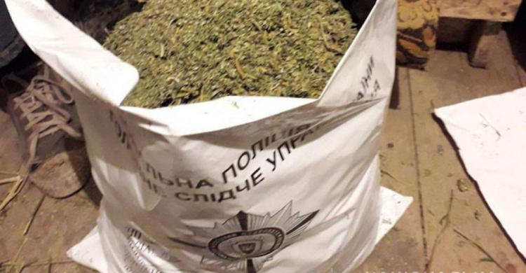Житель прифронтового поселка на Донетчине заготовил около 10 килограмм марихуаны (ФОТО)