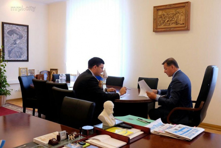 Нардеп Ляшко и мэр Мариуполя Бойченко обсудили проблемы транспортного сообщения, водоснабжения и инвестиций