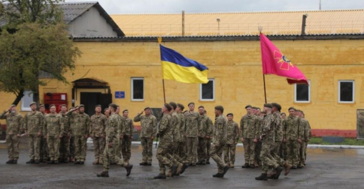 В Мариуполе  воинская часть батальона «Сармат» отметила седьмую годовщину