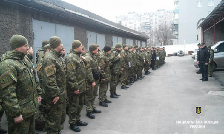 Полицейских проверили на боеготовность перед поединком «Мариуполя» с «Динамо» (ФОТО)