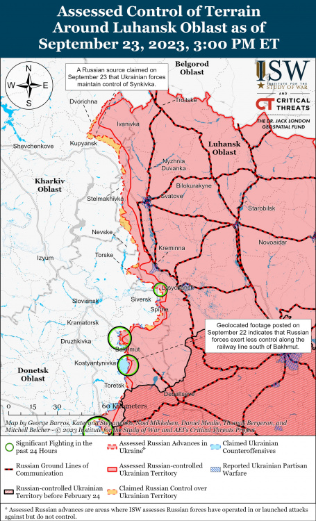 На Донеччині ЗСУ відбили атаки на Білогорівку, Кліщіївку, Авдіївку, Побєду та Мар’їнку – карта