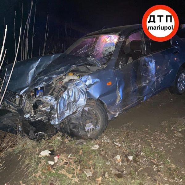 Машины «всмятку»: на трассе Мариуполь – Мангуш произошла авария