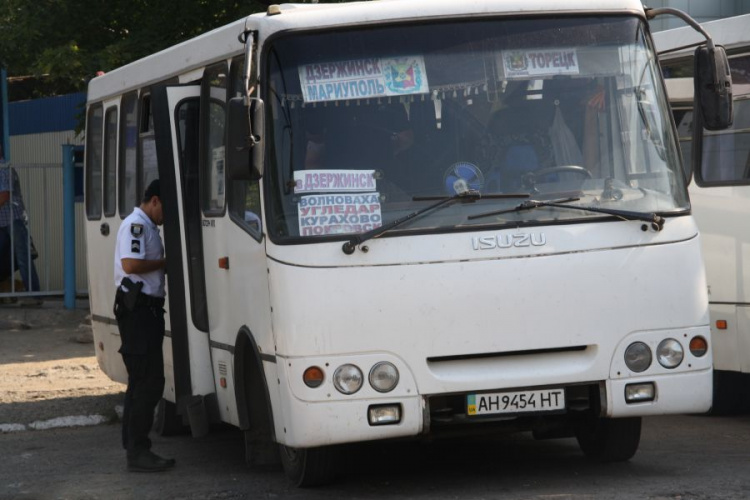Мариупольские маршрутки продолжают тестировать на безопасность (ФОТО+ВИДЕО)