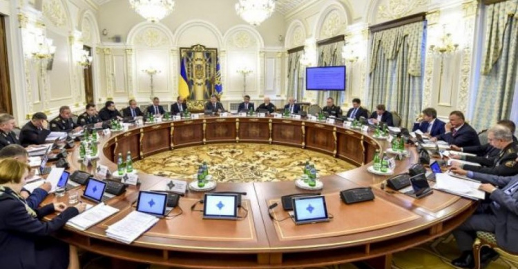СНБО созывает заседание по поводу блокады в Донбассе