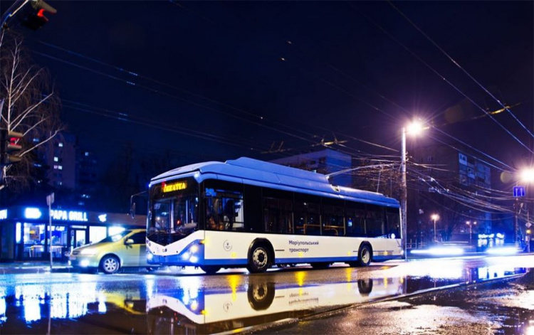 Вышел на обкатку: на дорогах Мариуполя заметили новые троллейбусы (ФОТОФАКТ)