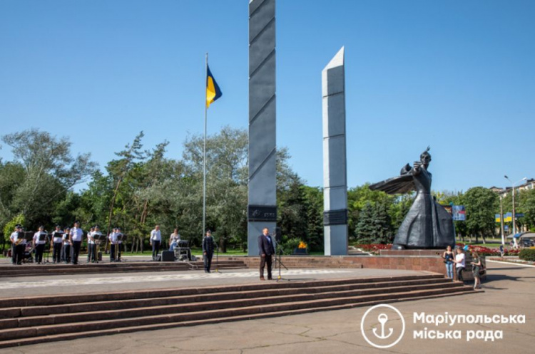 В Мариуполе почтили память жертв Второй мировой войны