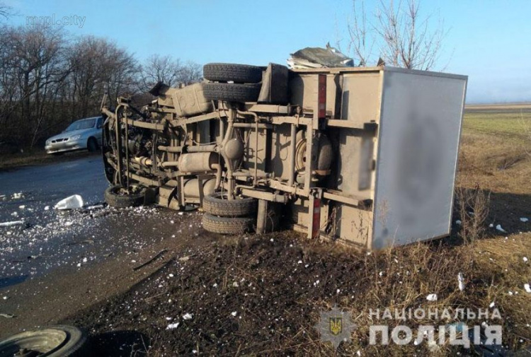На Донетчине столкнулись грузовики – есть пострадавшие (ФОТО)