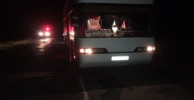 Рейсовый автобус из Мариуполя сбил мелитопольца