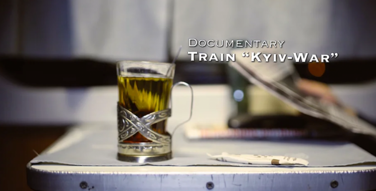 В Донецкой области в поезде снимают фильм (ВИДЕО)