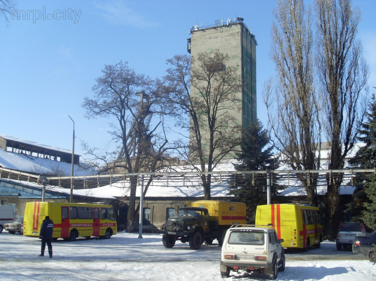 В Донецкой области пожар на шахте (ФОТО)