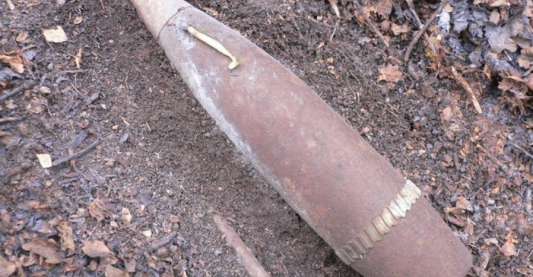 В Мариуполе нашли очередной снаряд