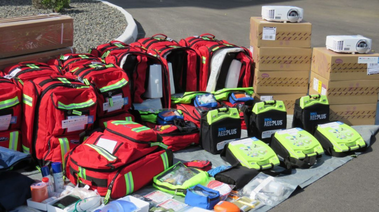 ООН подарили мариупольским спасателям специальное оборудование почти на полтора млн грн (ФОТО)