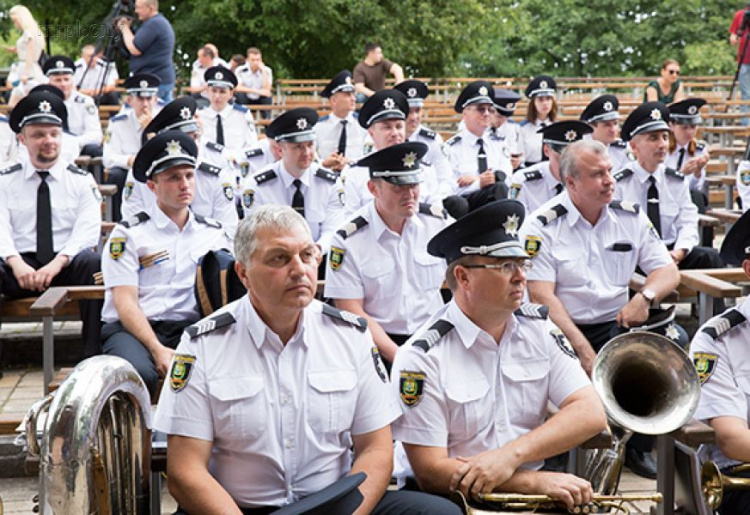 Полиция Донетчины приняла участие в рекордном исполнении Гимна Европейского союза (ФОТО)