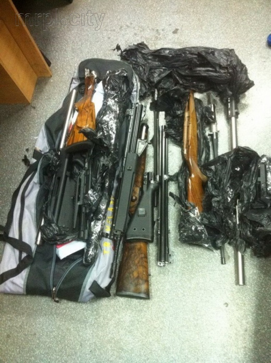 Пассажир поезда «Мариуполь-Киев» вёз оружие для продажи (ФОТО)