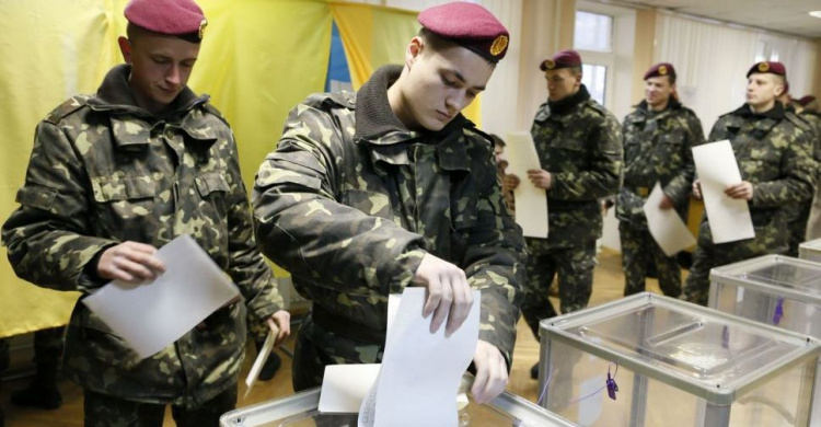 ЦИК создала в Донецкой области спецучастки для голосования военных ООС