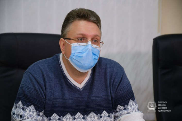На Донетчине уровень заболеваемости COVID-19 на 11% ниже, чем по Украине