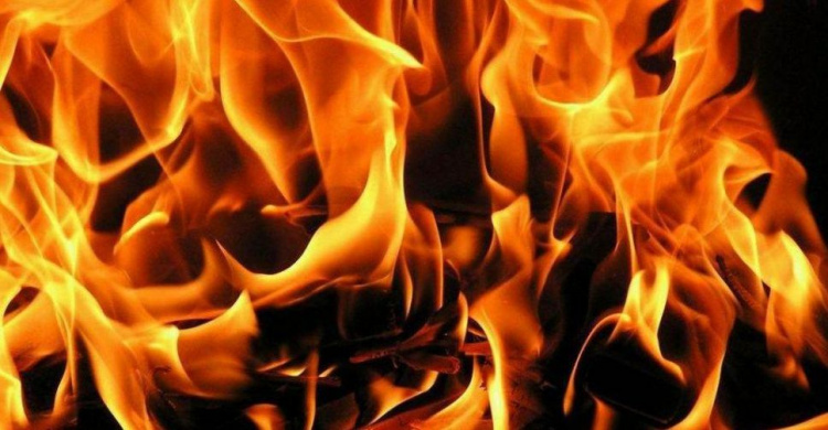 Во время пожара в Мариуполе погиб мужчина