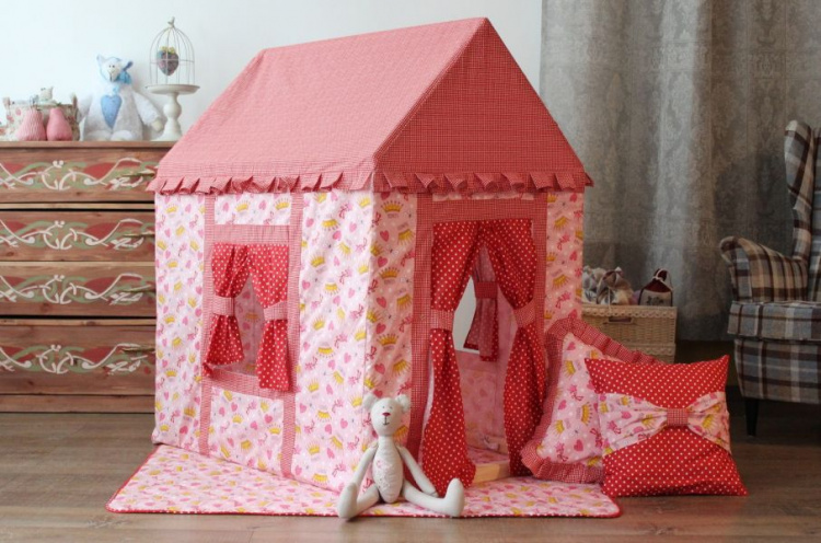 «Я в домике!» Игровая палатка для ребенка своими руками