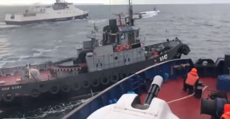 Появилось видео допроса украинских моряков, захваченных при движении из Одессы в Мариуполь (ВИДЕО)
