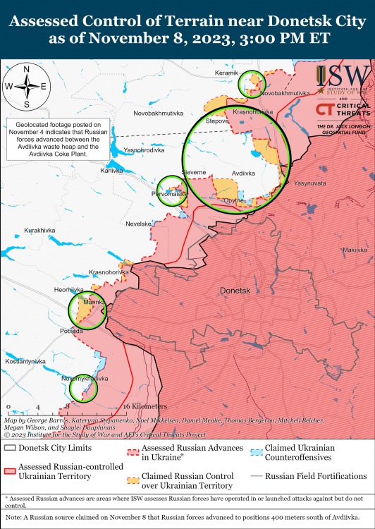 Росіяни в рази посилили тиск під Бахмутом та прагнуть оточити Авдіївку – ситуація та карта