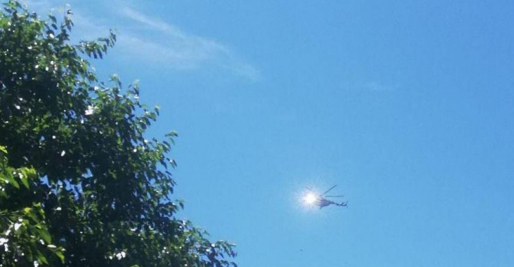 В сторону Мариуполя летят военные вертолеты (ФОТОФАКТ)