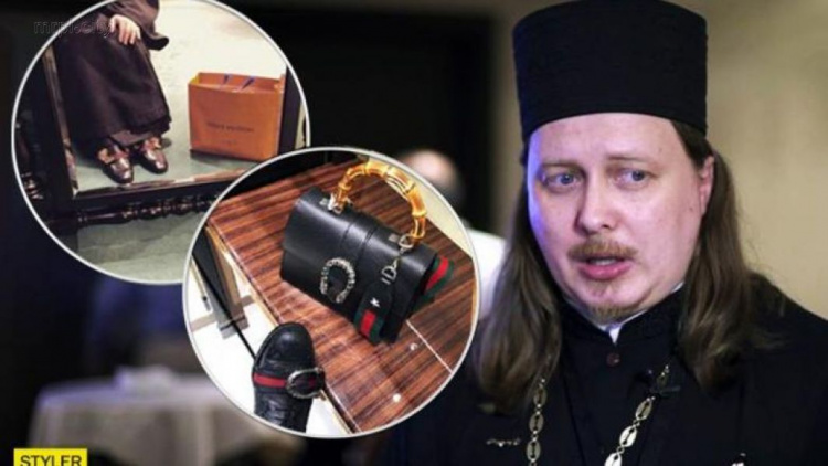 В инстаграме священника нашли туфли Gucci и сумку Louis Vuitton (ФОТО)