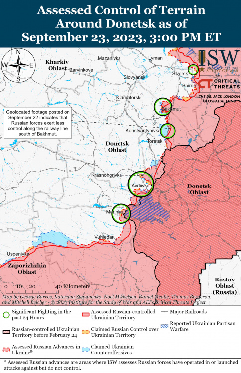 На Донеччині ЗСУ відбили атаки на Білогорівку, Кліщіївку, Авдіївку, Побєду та Мар’їнку – карта