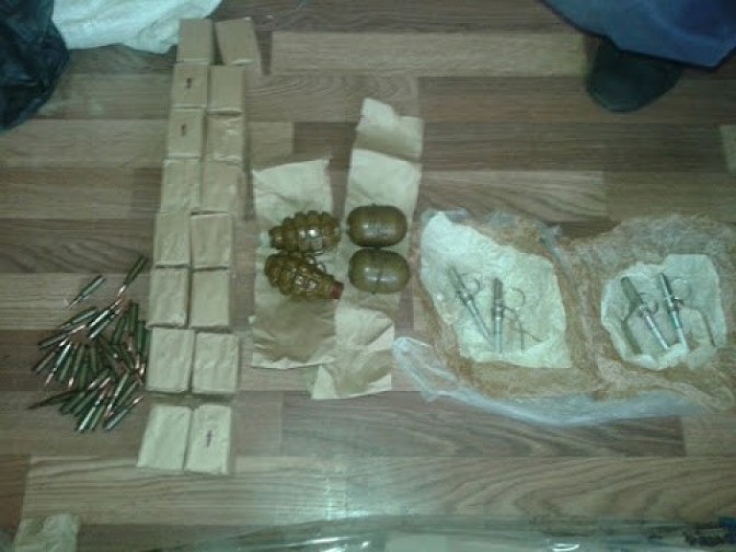 Житель Донбасса собирал гранатометы, боеприпасы и гранаты