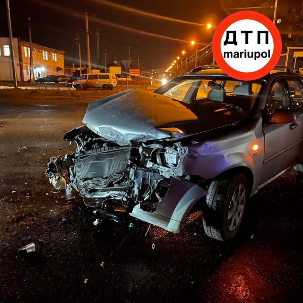 Всплеск ДТП в Мариуполе: повреждены  четыре легковушки в Центральном районе