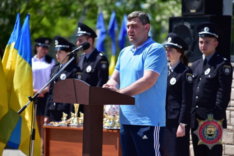 Полицейские двух областей провели матч-реванш под Мариуполем (ФОТО+ВИДЕО)