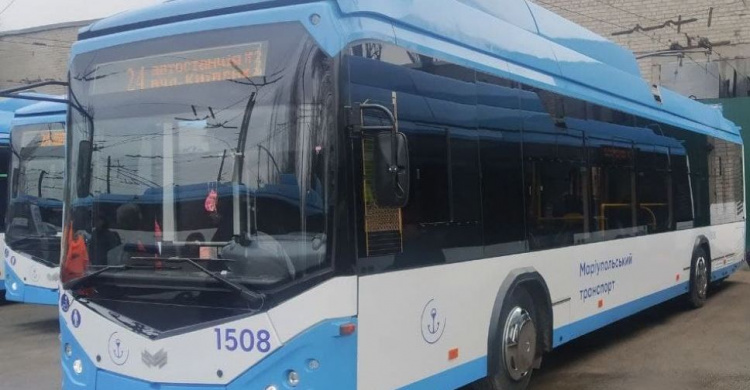 В Мариуполе запустили новый троллейбусный маршрут