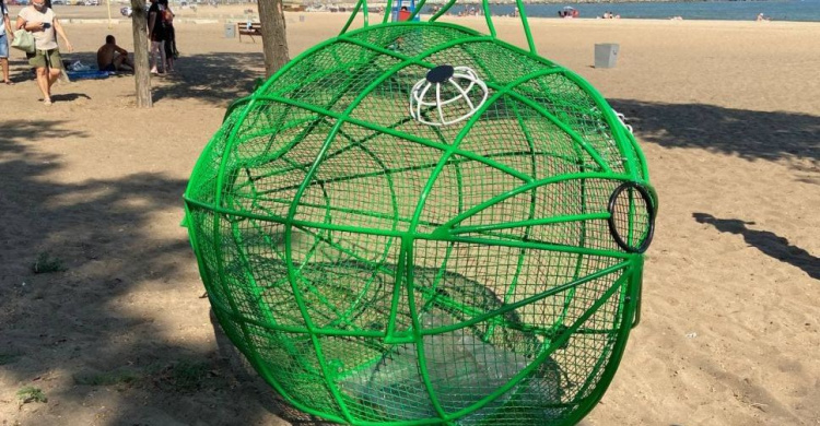 На мариупольском пляже появилась рыба, которая «ест» пластик