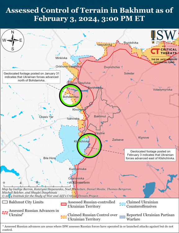 Росіяни активно штурмують позиції Сил оборони в районі Авдіївки та Мар’їнки – карта