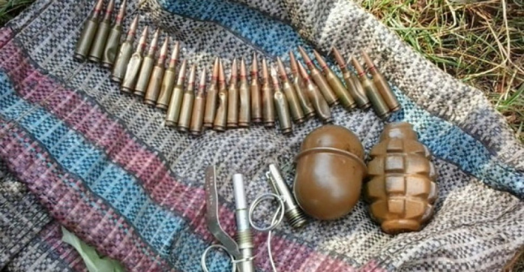Житель Донецкой области приторговывал гранатами и патронами