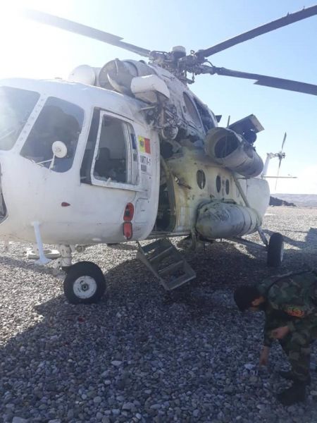 Молдавский вертолет с украинцами на борту атаковали в Афганистане (ФОТО+ВИДЕО)