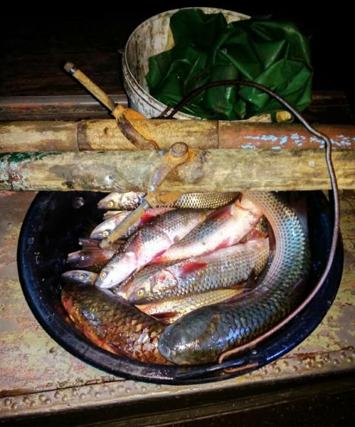 Ночная рыбалка: пограничники Мариуполя поймали браконьера с тремя мешками рыбы (ФОТО)