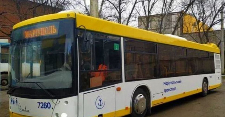 Коммунальный транспорт Мариуполя временно прекратил работу
