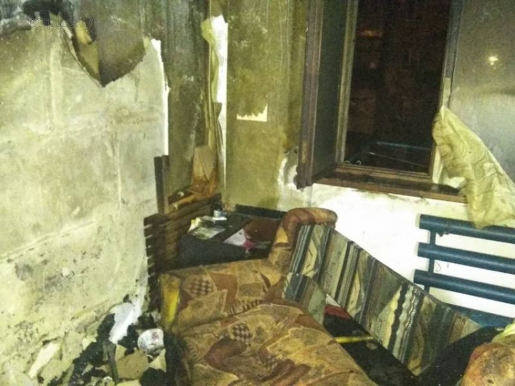 В Мариуполе трагически закончился пожар (ФОТО)