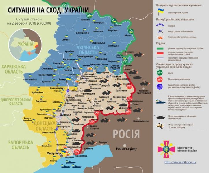 «Школьное перемирие» в Донбассе: ситуация в зоне ООС опять напряженная
