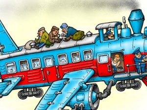 Вагоны поезда «Мариуполь - Киев» - родня самолетам
