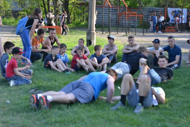 Летний сезон уличного спорта в Мариуполе открыт
