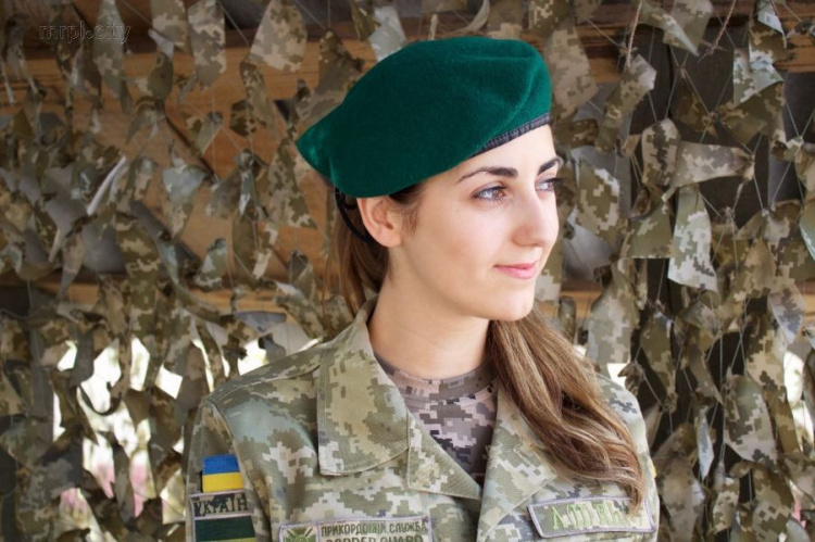 Ольга Андріасян, старший сержант Донецького прикордонного загону